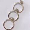 Women Designer Ring Romantic Zircon Shining Princess Rings Round Oval Stone Wedding Bridal Fashion Jewelry for Woman6942595