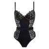 NXY SEXY SET NIEUWE BLOEMEN KANT MESH Transparante Sexy Bustiers Korsetten Met Cup Push Up Bodysuit Open Kruis Ondergoed Vrouwen Lingerie 1130