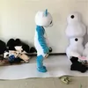 Disfraces de mascota Oso panda chino Traje de mascota azul Fiesta de disfraces Trajes Juego Fursuit Dibujos animados Carnaval Halloween Navidad Pascua