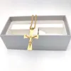 18k massives Feingold gefüllt Herren Damen Halskette 80cm Seilkette Charmanter Schmuck Jesus Kruzifix großes Kreuz Anhänger 50mm