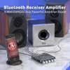 Fosi Audio TB21 Bluetooth サウンドパワーアンプボード 2.1 チャンネルミニワイヤレスデジタルアンプモジュール 50 ワット x2 100 ワットサブウーファー 211011