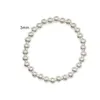 BeadersNice Sterling Silver 925 Clásico Unisex Pulsera con cuentas Joyas