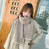 2021 New Winter Knitted Cashmere Scarf Fashion Warm Soft Neck Wraps Small Casual Scarv