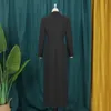 Costumes pour femmes Blazers femmes élégantes Blazer robe à manches longues boutons Wrap Maxi veste manteau chic mode bureau dame x-long vestes 2022