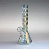 Cachimbo de água cachimbos exclusivos com vaso de vidro de haste inferior de 14 mm Shisha borbulhador de vidro por atacado Dab Rig 12,5 polegadas