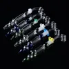 10mm 14mm NC Nectar Collector Accessori per fumatori Narghilè Quarzo Nail oil Rig Dab Paglia Pipa ad acqua con Bubble Wrap Starter Kit NC20