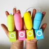 Su geçirmez 5 Renkler Kadın Kablosuz Titreşimli Yumurta Çok Hızlar MP3 Uzaktan Kumanda Vibratör Bullet Kadınlar Için Nokta Yetişkin Seksi Oyuncak P0816