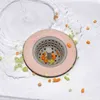 キッチン口シンクふるい排水ストレーナーヘアウォーターフィルター食器洗い機のシャワーの床の反目詰まり皿洗いプール211109