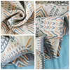 Blankets Cotton Gauze Muslin Blanket Breathable Summer Bohemian Towel For Kids Lounge Chair Sofa Bed Cover Home Decoration