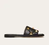 2021 Sandal Designer Slides Women Flip Flops Nappa مبطن امرأة رومانية رومانية Slide Slippers Summer Beach Sandals مع Box1043723