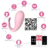 8 lägen silikon monster app Bluetooth vibrator trådlös fjärran vibrerande trosor g spot clitoris stimulator sexleksaker för kvinnor