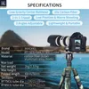 RT75/85CG Camouflage Carbon Fiber Tripod Monopod For DSLR Camera And Professional Video Camcorder With Low Profile Ball Head Tripods