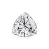 Szjinao Real 100% solto Gemstone Moissanite Diamomd Trillion Shape 1CT 6.5mm d cor vvs1 gra moissanite pedra para anel de diamante H1015