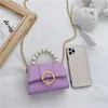 スウィートプリンセスアクセサリー子供のメッセンジャー財布女の子ファッション韓国の真珠袋卸売かわいい小さなポケットギフト