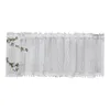 Curtain & Drapes Korean Half For Kitchen Cabinet Door Bedroom Home Decor Tulle Small Window