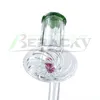 Beracky FACKE volledige las roken blender quartz banger met glazen diamant marmeren cap Ruby parels afgeschuinde rand naadloze nagels voor water bongen dab rigs buizen