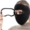 Cyclisme Balaclava Ski anti-poussière Ski Respirant Ski Respirant Masques Fleece Visage Capuche à capuche de bouclier avec Goggles HD GC594