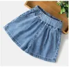 Fashion Children Denim Shorts 100% Cotton Short Summer Jeans Kids Baby Cute For Girls 210429