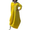 عارضة فساتين الخريف المرأة إلكتروني مطبوعة فستان طويل الأكمام فضفاضة بالإضافة إلى حجم الشارع الشهير الهيب هوب امرأة
