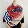 Шелковый шарф Mulberry Большой квадратный шелковый платок из атласных шарфов Дизайнерская шаль, скрученная вручную, Шарфы "La Danse Des Amazones"7166807
