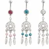 YYJFF D0359 SERCE BELLY Belly Button Ring Ring Color