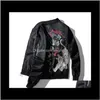 Jackets Outerwear Coats Clothing Apparel Drop Delivery 2021 Women Lover Mens Jacket Coat Spring Autumn Embroidery Bomber Dragon Tiger Windbre