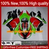 Motorfiets Paars Vlammen Verklei voor Kawasaki Ninja ZX-10R ZX1000 ZX 10R 10 R 1000 CC 2006-2007 Carrosserie 14NO.48 ZX1000C ZX10R 06 07 ZX1000CC 1000CC 2006 2007 Bodys Kit