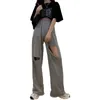 Rechte Casual Solid Wide Been Womens Broek Losse Streetwear Suit Koreaanse Chic Broek Vrouwen Hoge Taille Plus Size Lente 210423