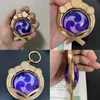 Keychains Genshin Impact Kawaii Liyue Mondstadt Snezhnaya CAR Keychain Accessoires Anime Visie Key Ring Lovely Bag Pendant Decoratie Miri2