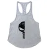 Regatas de academia Vegeta Musculação roupas de verão Fitness masculino Colete ao ar livre Undershirt Stringer Top sem mangas