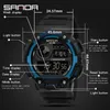 SANDA 2020 Orologi da uomo sportivi Top Brand di lusso orologio al quarzo militare maschile 30m impermeabile S Shock orologio relogio masculino X0625