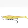 Ganchos de pesca macio lure gancho Único gancho duplo rigging agudos acessórios de aço tackle terminal de alto carbono v5s8