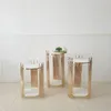 Acrylic Trays Cylinder Cake Holder Wedding Decoration Dessert Table Floral Billboard Display Party Backdrop Arch Pedestal Stand Flower Craft Balloon Background