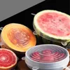 Coperchio salvafreschezza in silicone Coperchio sigillante per alimenti Zero rifiuti Accessori per la cucina Contenitore per pellicola protettiva riutilizzabile CCF7445