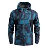 Shark Soft Shell Wojskowy kurtka taktyczna Mężczyźni Casual Sport Outdoor Coat Wodoodporna Oddychająca Wiosna Cienka Męska Kurtka Kamuflażowa 210707