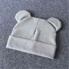 25 Colors Baby Hat With Ears Cotton Warm Newborn Accessories Baby Boy Autumn Winter Hat For Kids Infant Toddler Beanie Cap Girl Y21111