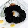 Kieszonkowe Scrunchies z suwakiem Scrunchy Włosy Krawaty Satin Silk Sports Dance Scrunchie Hairband