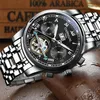 Tourbillon Automatic Watches Mens CARNIVAL Top Multifunction Business Machinery Watch Men Waterproof Skeleton Wristwatches214x