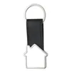 DHL50PCS Party Favor Sublimation Diy White Blank House Shaped Keychain