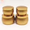 Scented Candle Jars Gold Silver Empty Round Tinplate Can DIY Handmade Tea Food Candy Table Accessories Storage Box With Lid