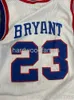 Gestikte Joe Jelly Bean Bryant Jersey Vintage Rare Custom Men Dames Jeugd Basketbal Jersey XS-5XL 6XL