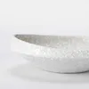 White irregular ceramic bone china dinnerware kitchen salad dessert christmas plate dishes porcelain dinner sets