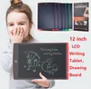 Partihandel 12 tums teckning Tablet handstil pads elektroniska tablettbräda med penna för vuxna barn barn