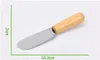 الفولاذ المقاوم للصدأ السكاكين زبدة أداة ملعقة الخشب سكين الجبن الحلوى مربى الموزر أدوات الإفطار الخبز المعجنات RRF12408