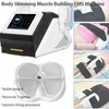 2 eller 4 Handtag Emslim Body Slimming Machine Muscle Building Buttocks Lyft Fat Burn Massage Utrustning