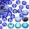 Diamants en vrac bleu série Hot fix strass bricolage bottes cristal verre strass pour vêtements robe