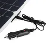 250W Kit de painel solar portátil Dual DC USB carregador de cristal único Potência semi-flexível W / 60A / 100A controlador - 60A