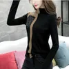 Vintage T-shirt Langarm Mujer De Moda Kleidung Frauen T Taschen Kleidung Koreanische Femme Blusas 7557 50 210506