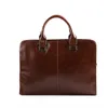 Factory whole men bag pure crazy horse leather mens briefcase retro imitation old leatheres handbags fashion leathers business217L