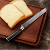 Kitchen Knives Set 1-9 pieces Damascus Pattern Sharp Japanese Santoku Chef Knife Cleaver Slicing Chopping with Resin Handle